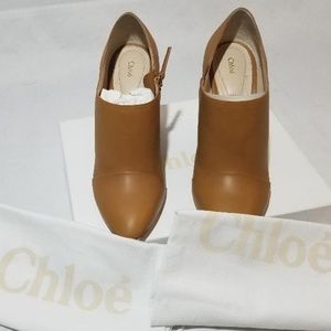 Chloe Leather Booties